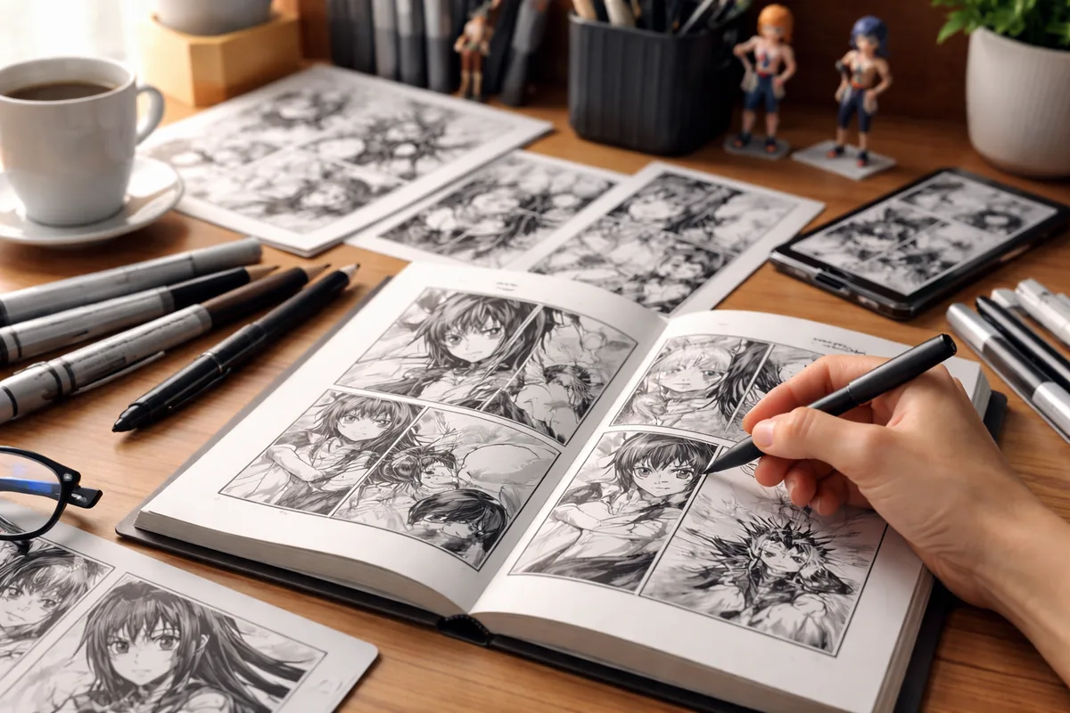 Comment créer des arcs narratifs captivants dans un manga