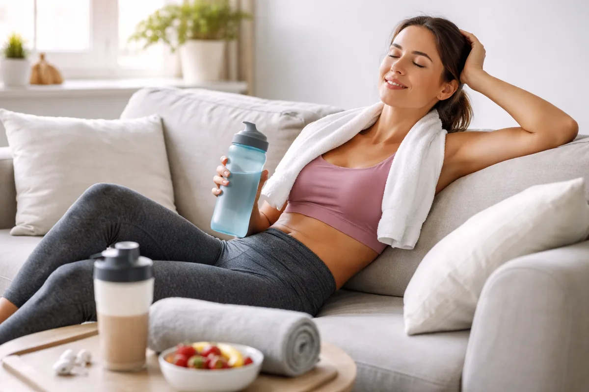 Comment bien récupérer après une séance de sport intense