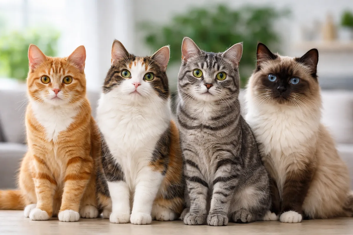 Les couleurs et motifs des chats : un guide complet