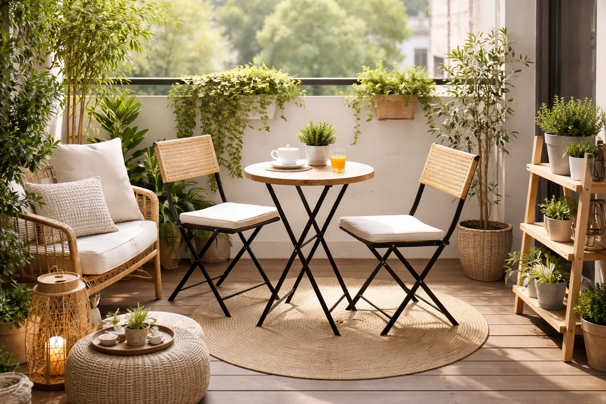 Quel type de mobilier choisir pour un petit balcon